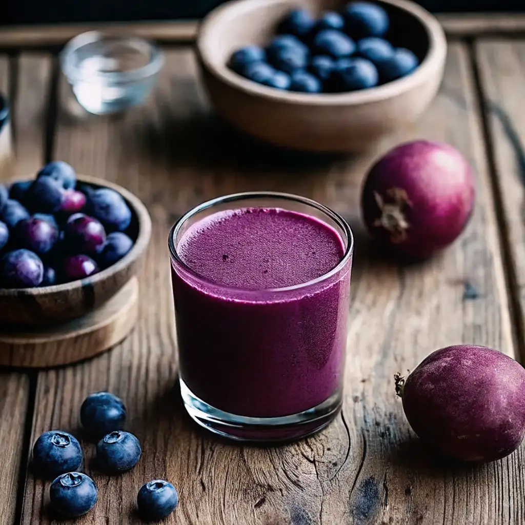 Purple Peel Exploit EXPOSED: Why This Fruit-Based Formula Might Actually Work in 2025 7 Purple peel exploit smoothie with fresh berries on rustic wooden table