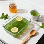 gelatin weight loss recipe with green tea and lemon