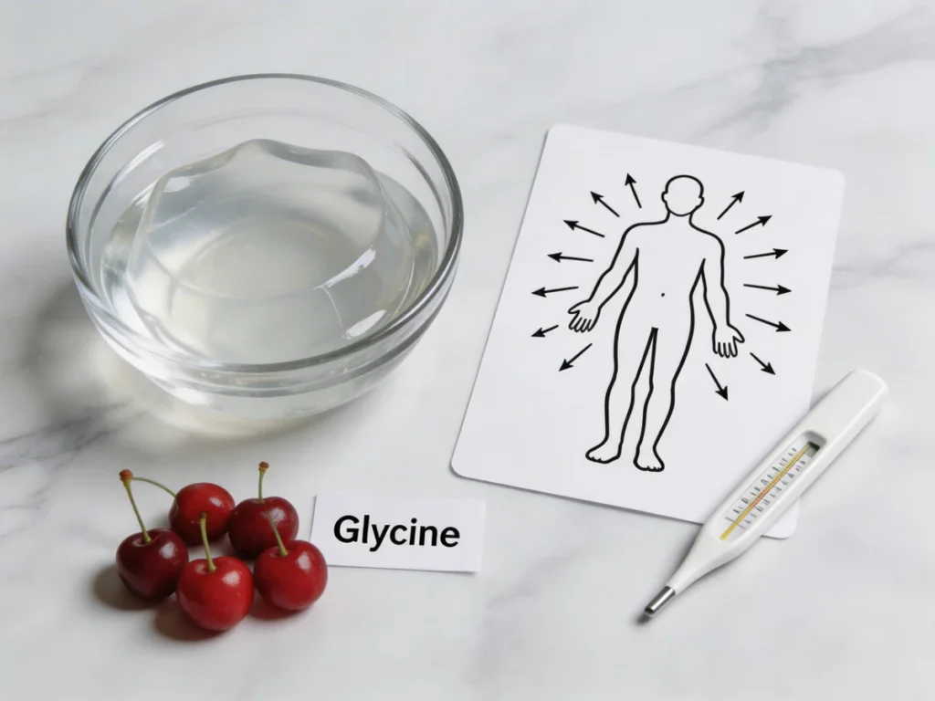 The Science of Glycine: Using Gelatin for Deep Sleep and Weight Control 5 glycine for sleep body temperature vasodilation science