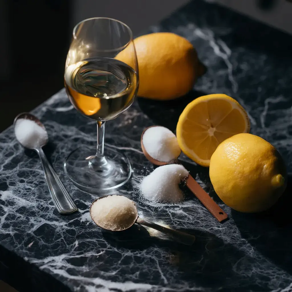 Ingredients for the Serena Williams gelatin trick include unflavored gelatin powder, fresh lemons, and a glass of water.